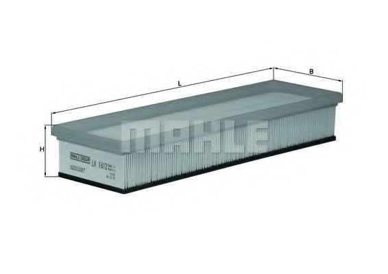 MAHLE ORIGINAL LX 1812 Воздушный фильтр для PEUGEOT (Пежо) MAHLE ORIGINAL LX 1812 Воздушный фильтр для PEUGEOT (Пежо)