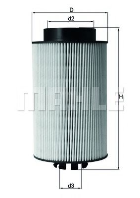 MAHLE ORIGINAL KX 191/1D Топливный фильтр для MAN TGM (Ман Тгм) MAHLE ORIGINAL KX 191/1D Топливный фильтр для MAN TGM (Ман Тгм)
