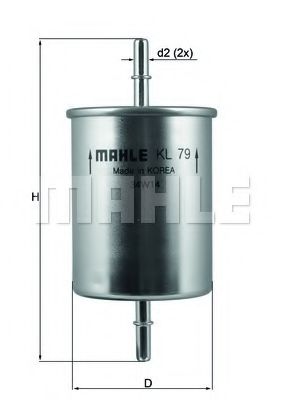MAHLE ORIGINAL KL 79 Топливный фильтр для SEAT LEON (Сеат Леон) MAHLE ORIGINAL KL 79 Топливный фильтр для SEAT LEON (Сеат Леон)