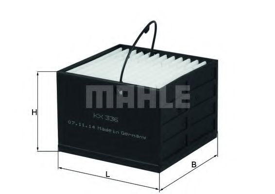 MAHLE ORIGINAL KX 336 Топливный фильтр для MAN FOCL (Ман Фоcл) MAHLE ORIGINAL KX 336 Топливный фильтр для MAN FOCL (Ман Фоcл)