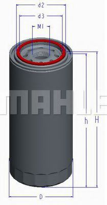 MAHLE ORIGINAL OC 2 Масляный фильтр для PEUGEOT BOXER (Пежо Боxэр) MAHLE ORIGINAL OC 2 Масляный фильтр для PEUGEOT BOXER (Пежо Боxэр)