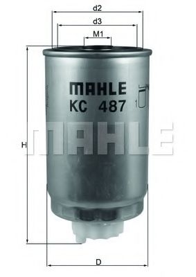 MAHLE ORIGINAL KC 487 Топливный фильтр для FIAT FREEMONT (Фиат Фрээмонт) MAHLE ORIGINAL KC 487 Топливный фильтр для FIAT FREEMONT (Фиат Фрээмонт)