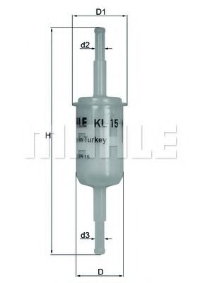 MAHLE ORIGINAL KL 15 OF Топливный фильтр для VOLKSWAGEN SCIROCCO (Фольксваген Сcироccо) MAHLE ORIGINAL KL 15 OF Топливный фильтр для VOLKSWAGEN SCIROCCO (Фольксваген Сcироccо)