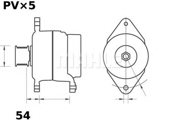 MAHLE ORIGINAL MG 451 Генератор для OPEL VECTRA C GTS (Опель Вектра с джити) MAHLE ORIGINAL MG 451 Генератор для OPEL VECTRA C GTS (Опель Вектра с джити)