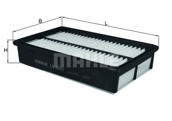 MAHLE ORIGINAL LX 3347 Воздушный фильтр для MAZDA PREMACY (Мазда Premacy) MAHLE ORIGINAL LX 3347 Воздушный фильтр для MAZDA PREMACY (Мазда Premacy)