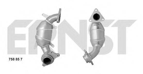 ERNST 758857 Катализатор для HONDA ACCORD VIII (Хонда Аккорд 8) ERNST 758857 Катализатор для HONDA ACCORD VIII (Хонда Аккорд 8)