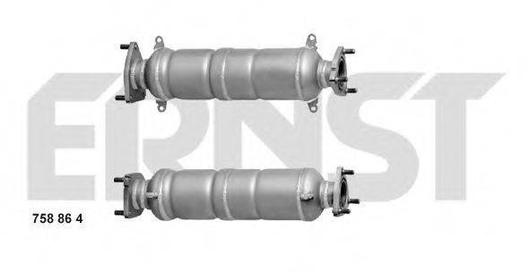 ERNST 758864 Катализатор для HONDA ACCORD VIII (Хонда Аккорд 8) ERNST 758864 Катализатор для HONDA ACCORD VIII (Хонда Аккорд 8)