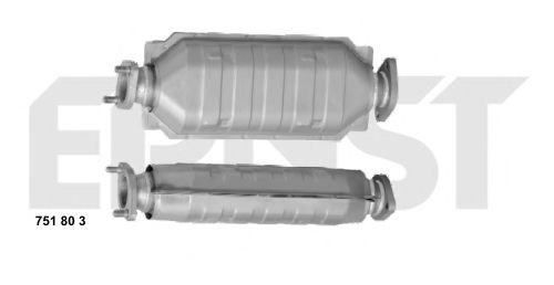 ERNST 751803 Катализатор для MITSUBISHI PAJERO III (Митсубиши/митсубиси Паджеро 3) ERNST 751803 Катализатор для MITSUBISHI PAJERO III (Митсубиши/митсубиси Паджеро 3)