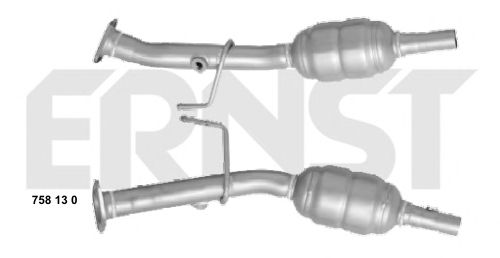 ERNST 758130 Катализатор для SMART (Смарт) ERNST 758130 Катализатор для SMART (Смарт)