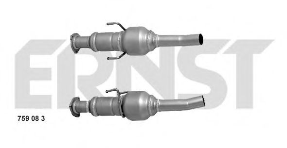ERNST 759083 Катализатор для IVECO DAILY IV (Ивеко Даилъ иv) ERNST 759083 Катализатор для IVECO DAILY IV (Ивеко Даилъ иv)