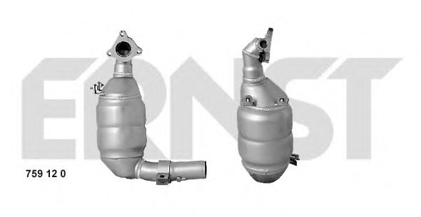 ERNST 759120 Катализатор для FIAT PUNTO EVO (Фиат Пунто эво) ERNST 759120 Катализатор для FIAT PUNTO EVO (Фиат Пунто эво)