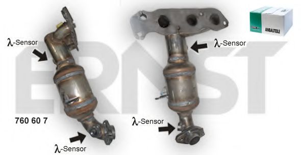 ERNST 760607 Катализатор; Катализатор коллектора для SUZUKI SPLASH (Сузуки Сплаш) ERNST 760607 Катализатор; Катализатор коллектора для SUZUKI SPLASH (Сузуки Сплаш)
