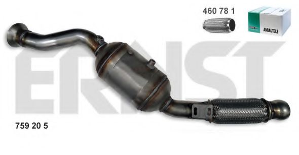 ERNST 759205 Катализатор для MERCEDES-BENZ SPRINTER 4,6-T (Мэрcэдэс-бэнз Спринтэр 4,6-т) ERNST 759205 Катализатор для MERCEDES-BENZ SPRINTER 4,6-T (Мэрcэдэс-бэнз Спринтэр 4,6-т)