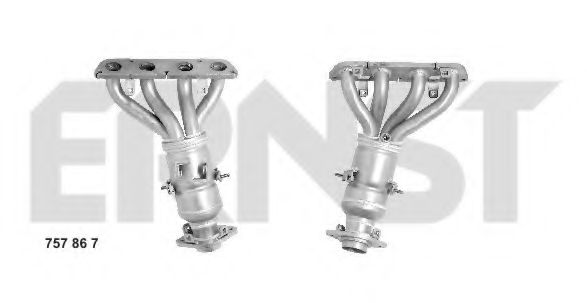 ERNST 757867 Катализатор; Катализатор коллектора для TOYOTA BLADE (Тойота/тоета Бладэ) ERNST 757867 Катализатор; Катализатор коллектора для TOYOTA BLADE (Тойота/тоета Бладэ)