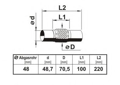ERNST 460187 Гофрированная труба, выхлопная система; Гофрированная труба, выхлопная система для HYUNDAI COUPE (Хендай Cоупэ) ERNST 460187 Гофрированная труба, выхлопная система; Гофрированная труба, выхлопная система для HYUNDAI COUPE (Хендай Cоупэ)