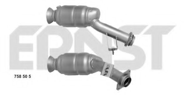 ERNST 758505 Катализатор для MERCEDES-BENZ VITO / MIXTO (Мэрcэдэс-бэнз Вито / миxто) ERNST 758505 Катализатор для MERCEDES-BENZ VITO / MIXTO (Мэрcэдэс-бэнз Вито / миxто)