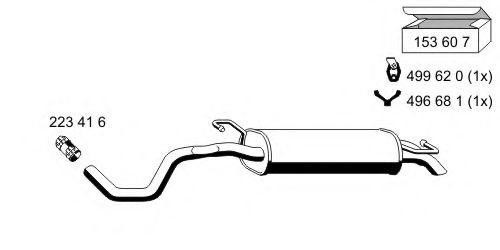 ERNST 202114 Глушитель выхлопных газов конечный для VOLKSWAGEN GOLF IV (Фольксваген Гольф 4) ERNST 202114 Глушитель выхлопных газов конечный для VOLKSWAGEN GOLF IV (Фольксваген Гольф 4)