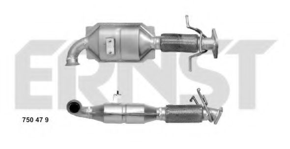ERNST 750479 Катализатор для FORD S-MAX (Форд S макс) ERNST 750479 Катализатор для FORD S-MAX (Форд S макс)