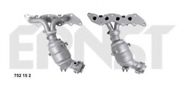 ERNST 752152 Катализатор; Катализатор коллектора для MAZDA MX-5 III (Мазда Мx-5 3) ERNST 752152 Катализатор; Катализатор коллектора для MAZDA MX-5 III (Мазда Мx-5 3)