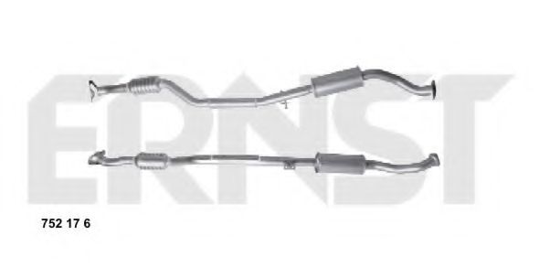 ERNST 752176 Катализатор для MAZDA MX-5 III (Мазда Мx-5 3) ERNST 752176 Катализатор для MAZDA MX-5 III (Мазда Мx-5 3)