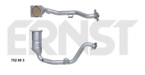 ERNST 752893 Катализатор для CITROËN C4 PALLAS (CитроËн С4 пэлас) ERNST 752893 Катализатор для CITROËN C4 PALLAS (CитроËн С4 пэлас)