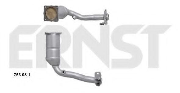 ERNST 753081 Катализатор для PEUGEOT 206 CC (Пежо 206 сс) ERNST 753081 Катализатор для PEUGEOT 206 CC (Пежо 206 сс)