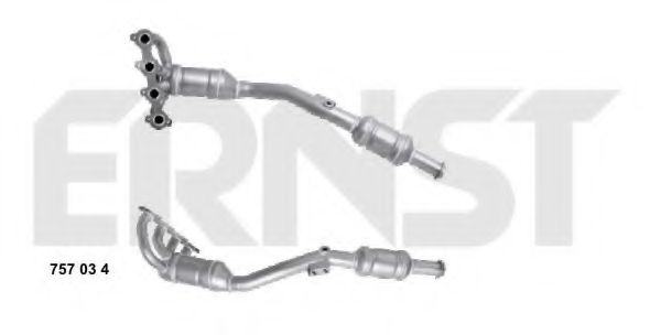 ERNST 757034 Катализатор; Катализатор коллектора для MERCEDES-BENZ B-CLASS (Мэрcэдэс-бэнз Б класс) ERNST 757034 Катализатор; Катализатор коллектора для MERCEDES-BENZ B-CLASS (Мэрcэдэс-бэнз Б класс)