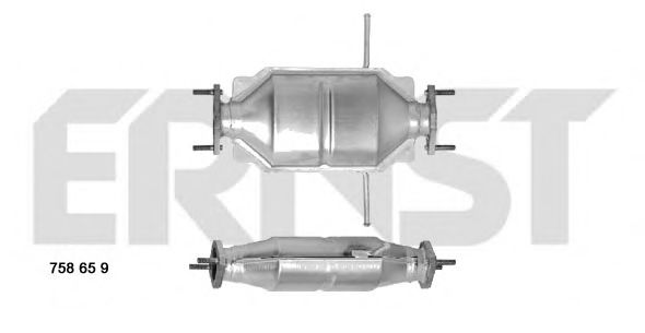 ERNST 758659 Катализатор для KIA CARNIVAL II (Киа Карнивал 2) ERNST 758659 Катализатор для KIA CARNIVAL II (Киа Карнивал 2)