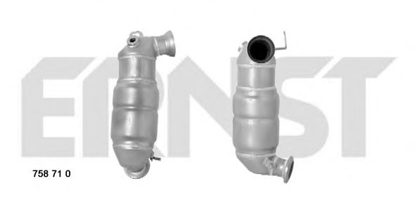 ERNST 758710 Катализатор для SMART (Смарт) ERNST 758710 Катализатор для SMART (Смарт)