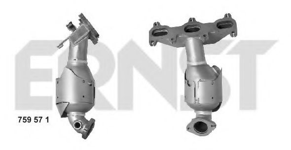 ERNST 759571 Катализатор; Катализатор коллектора для HYUNDAI GRANDEUR (Хендай Грандэур) ERNST 759571 Катализатор; Катализатор коллектора для HYUNDAI GRANDEUR (Хендай Грандэур)