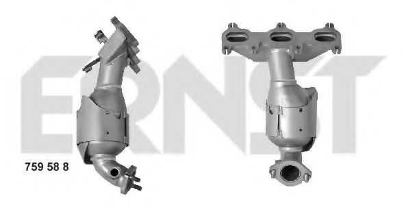 ERNST 759588 Катализатор; Катализатор коллектора для HYUNDAI GRANDEUR (Хендай Грандэур) ERNST 759588 Катализатор; Катализатор коллектора для HYUNDAI GRANDEUR (Хендай Грандэур)