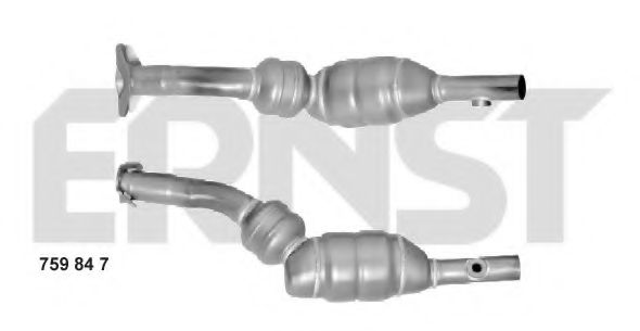 ERNST 759847 Катализатор для RENAULT EURO CLIO III (Рено Эуро клио 3) ERNST 759847 Катализатор для RENAULT EURO CLIO III (Рено Эуро клио 3)