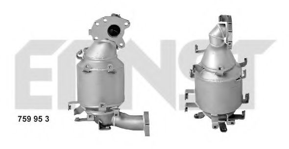 ERNST 759953 Катализатор для NISSAN X-TRAIL (Ниссан Х-трэл)