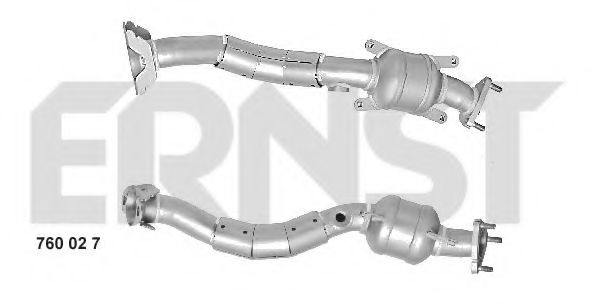 ERNST 760027 Катализатор для HONDA JAZZ III (Хонда Джаз 3) ERNST 760027 Катализатор для HONDA JAZZ III (Хонда Джаз 3)