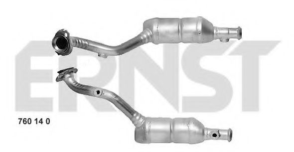 ERNST 760140 Катализатор для RENAULT TWINGO II (Рено Твинго 2) ERNST 760140 Катализатор для RENAULT TWINGO II (Рено Твинго 2)