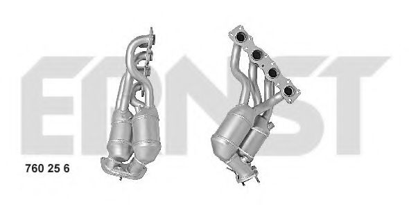 ERNST 760256 Катализатор; Катализатор коллектора для BMW 1 (Бмв 1) ERNST 760256 Катализатор; Катализатор коллектора для BMW 1 (Бмв 1)