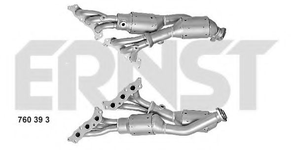 ERNST 760393 Катализатор; Катализатор коллектора для LEXUS IS CROSS (Лексус Ис крос) ERNST 760393 Катализатор; Катализатор коллектора для LEXUS IS CROSS (Лексус Ис крос)