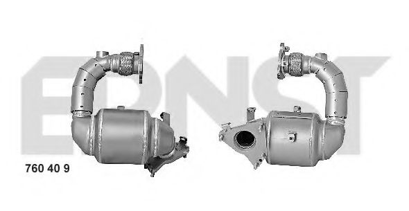 ERNST 760409 Катализатор для NISSAN X-TRAIL (Ниссан Х-трэл)