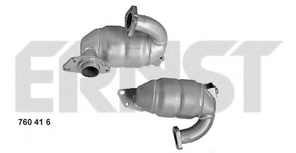 ERNST 760416 Катализатор для NISSAN DUALIS (Ниссан Дуалис) ERNST 760416 Катализатор для NISSAN DUALIS (Ниссан Дуалис)