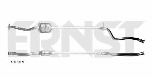 ERNST 750509 Катализатор для PEUGEOT 106 (Пежо 106) ERNST 750509 Катализатор для PEUGEOT 106 (Пежо 106)