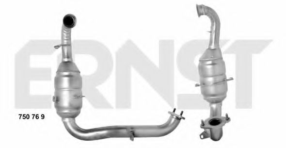 ERNST 750769 Катализатор для FORD FOCUS C-MAX (Форд Фокус с макс) ERNST 750769 Катализатор для FORD FOCUS C-MAX (Форд Фокус с макс)