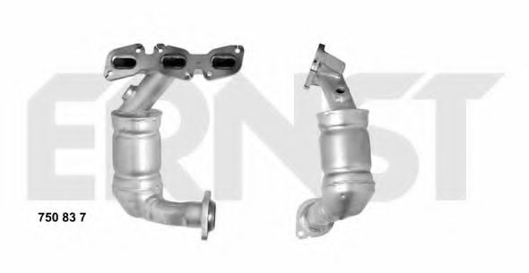 ERNST 750837 Катализатор; Катализатор коллектора для FORD MONDEO III (Форд Мондео 3)