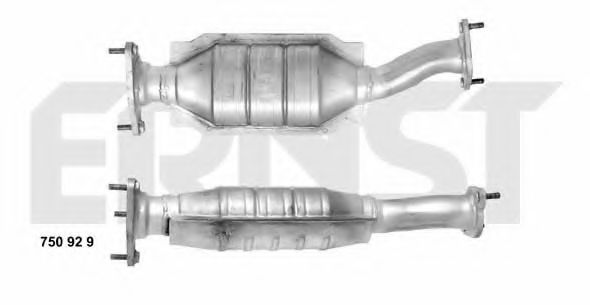 ERNST 750929 Катализатор для FORD COUGAR (Форд Cоугар) ERNST 750929 Катализатор для FORD COUGAR (Форд Cоугар)