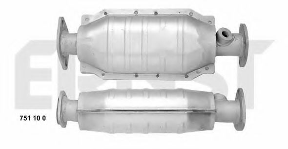 ERNST 751100 Катализатор для HONDA (Хонда) ERNST 751100 Катализатор для HONDA (Хонда)
