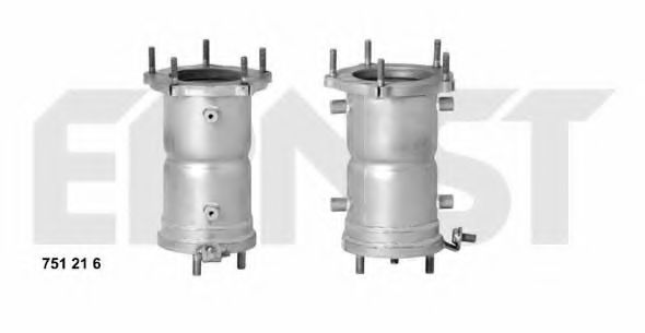 ERNST 751216 Катализатор для MAZDA 323 ASTINA VI (Мазда 323 астина 6) ERNST 751216 Катализатор для MAZDA 323 ASTINA VI (Мазда 323 астина 6)