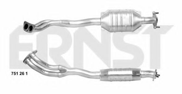 ERNST 751261 Катализатор для MAZDA MX-5 II (Мазда Мx-5 2) ERNST 751261 Катализатор для MAZDA MX-5 II (Мазда Мx-5 2)