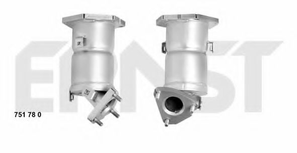 ERNST 751780 Катализатор для NISSAN ALMERA TINO (Ниссан Альмера тино) ERNST 751780 Катализатор для NISSAN ALMERA TINO (Ниссан Альмера тино)
