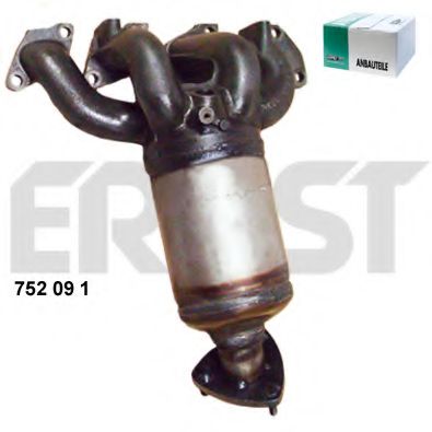 ERNST 752091 Катализатор; Катализатор коллектора для OPEL ASTRA H (Опель Астра н) ERNST 752091 Катализатор; Катализатор коллектора для OPEL ASTRA H (Опель Астра н)
