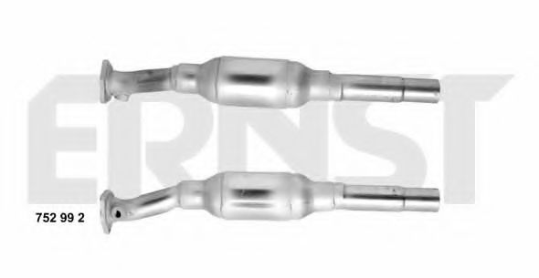 ERNST 752992 Катализатор для VOLKSWAGEN (Фольксваген) ERNST 752992 Катализатор для VOLKSWAGEN (Фольксваген)