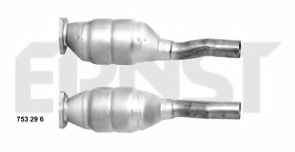 ERNST 753296 Катализатор для VOLKSWAGEN (Фольксваген) ERNST 753296 Катализатор для VOLKSWAGEN (Фольксваген)